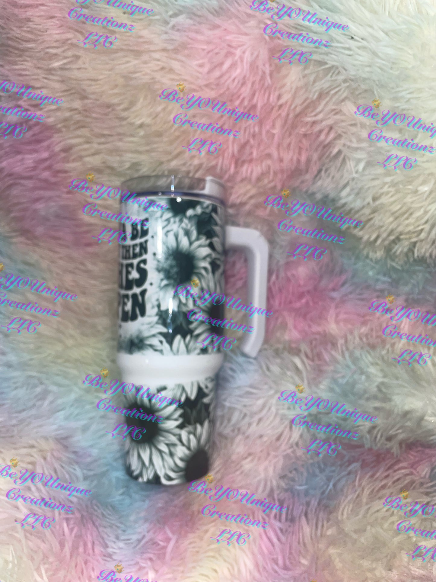 “Bitches happen” 30oz Grippy Tumbler