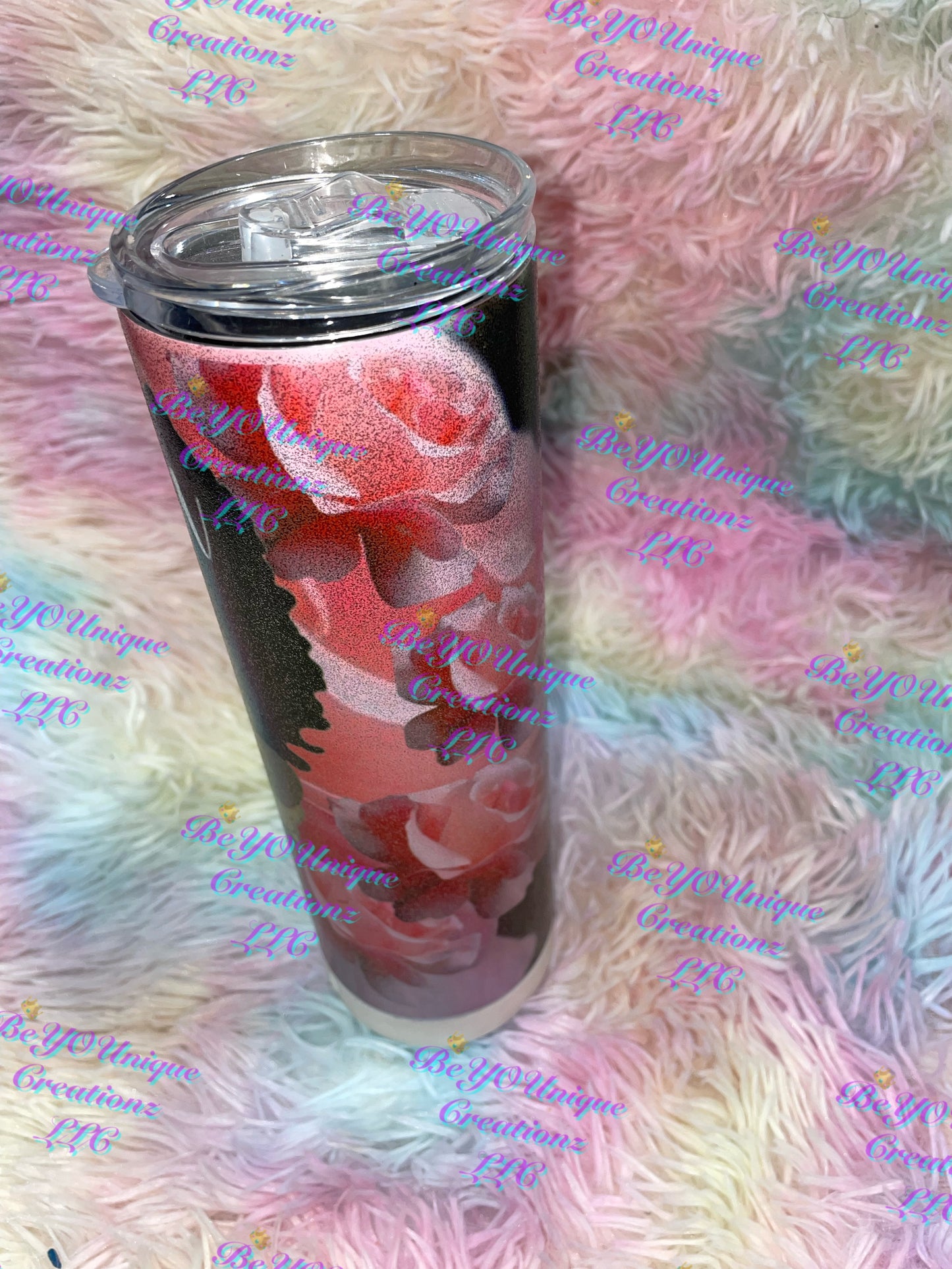 20oz Glittery “Diva” Speaker Tumbler
