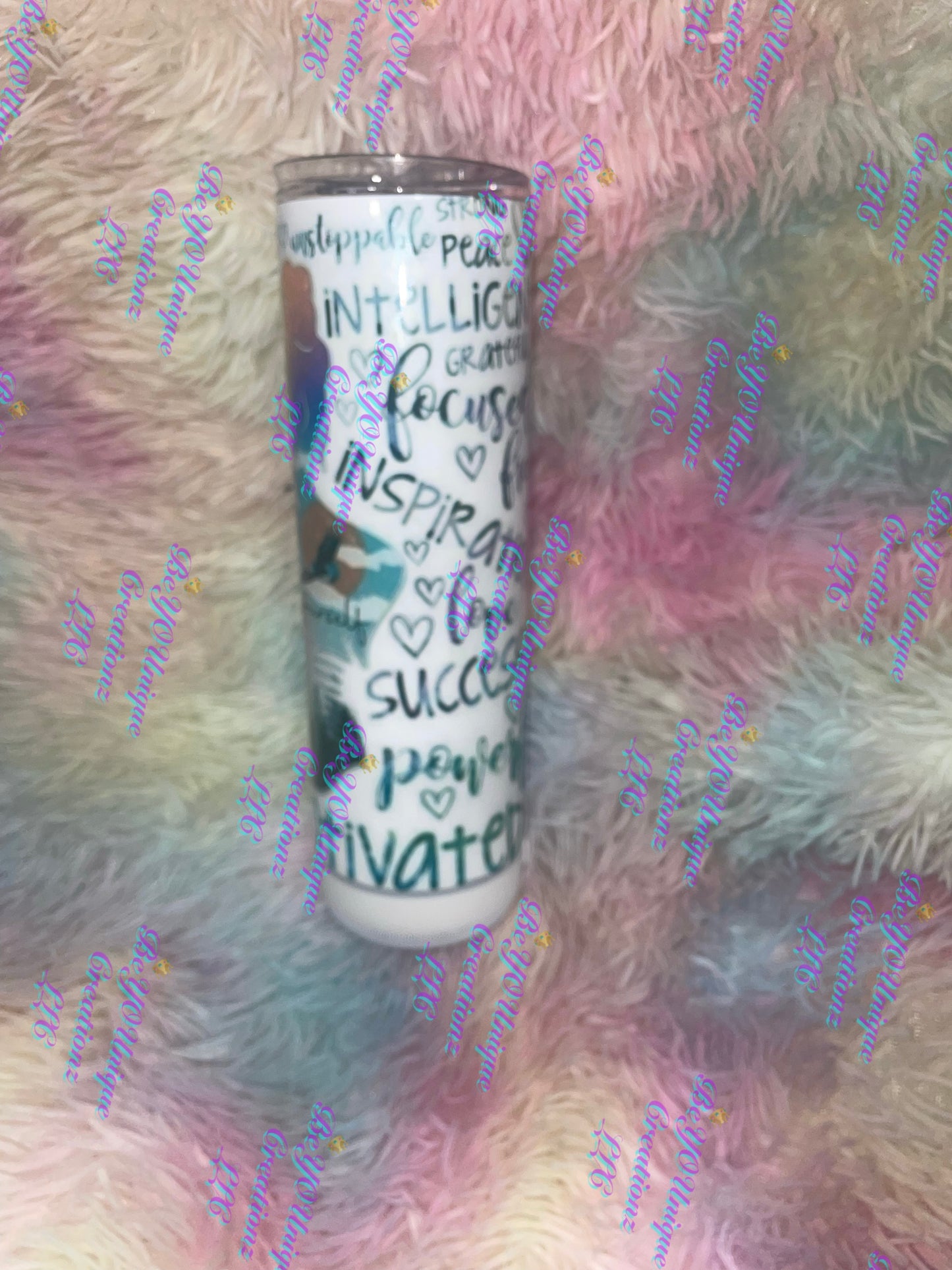 20oz love yourself affirmation speaker tumbler