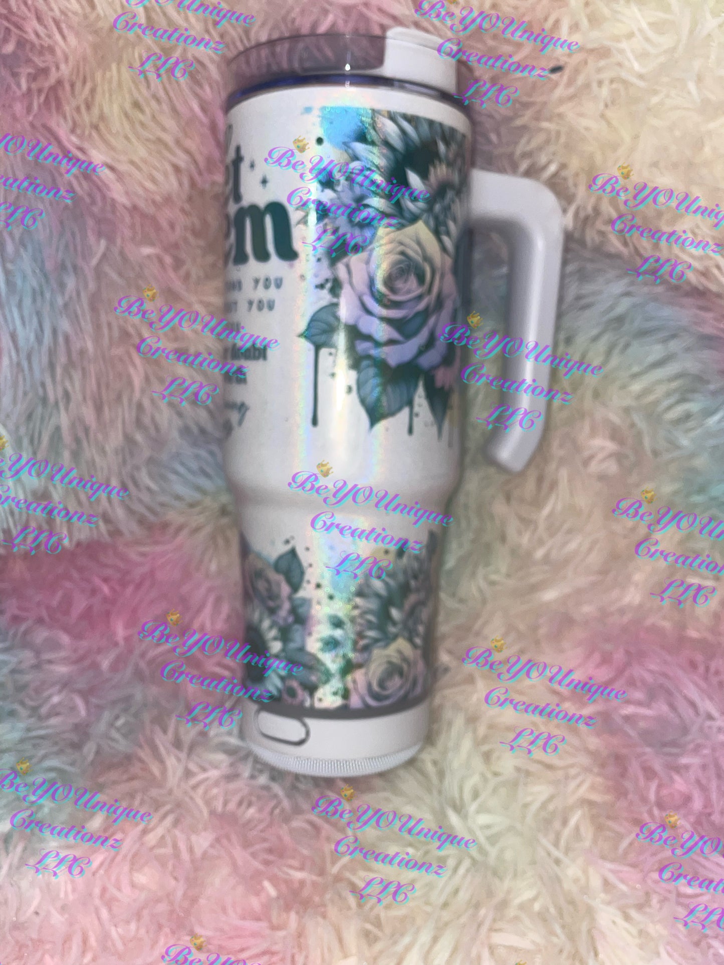 30oz speaker grippy Positive Affirmation Tumbler