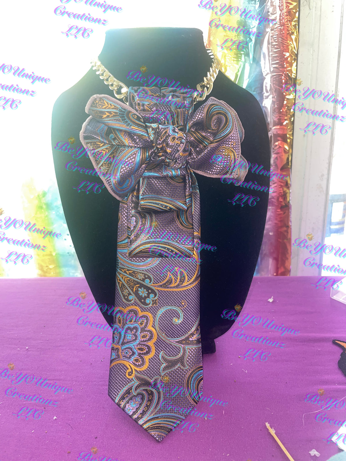 Women custom neck ties