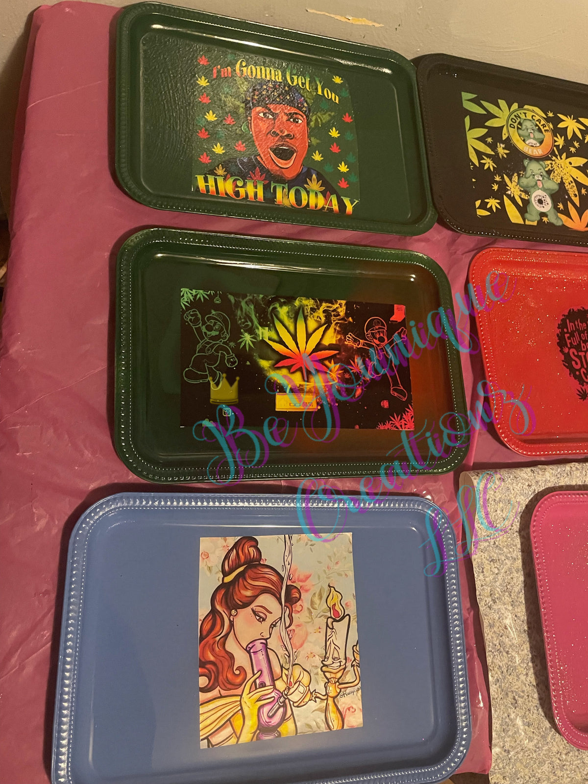 Rolling Trays