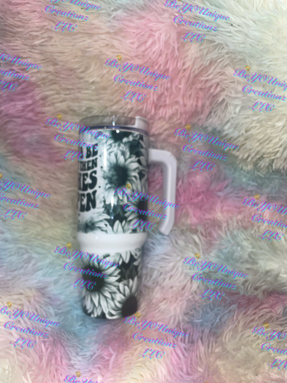 “Bitches happen” 30oz Grippy Tumbler