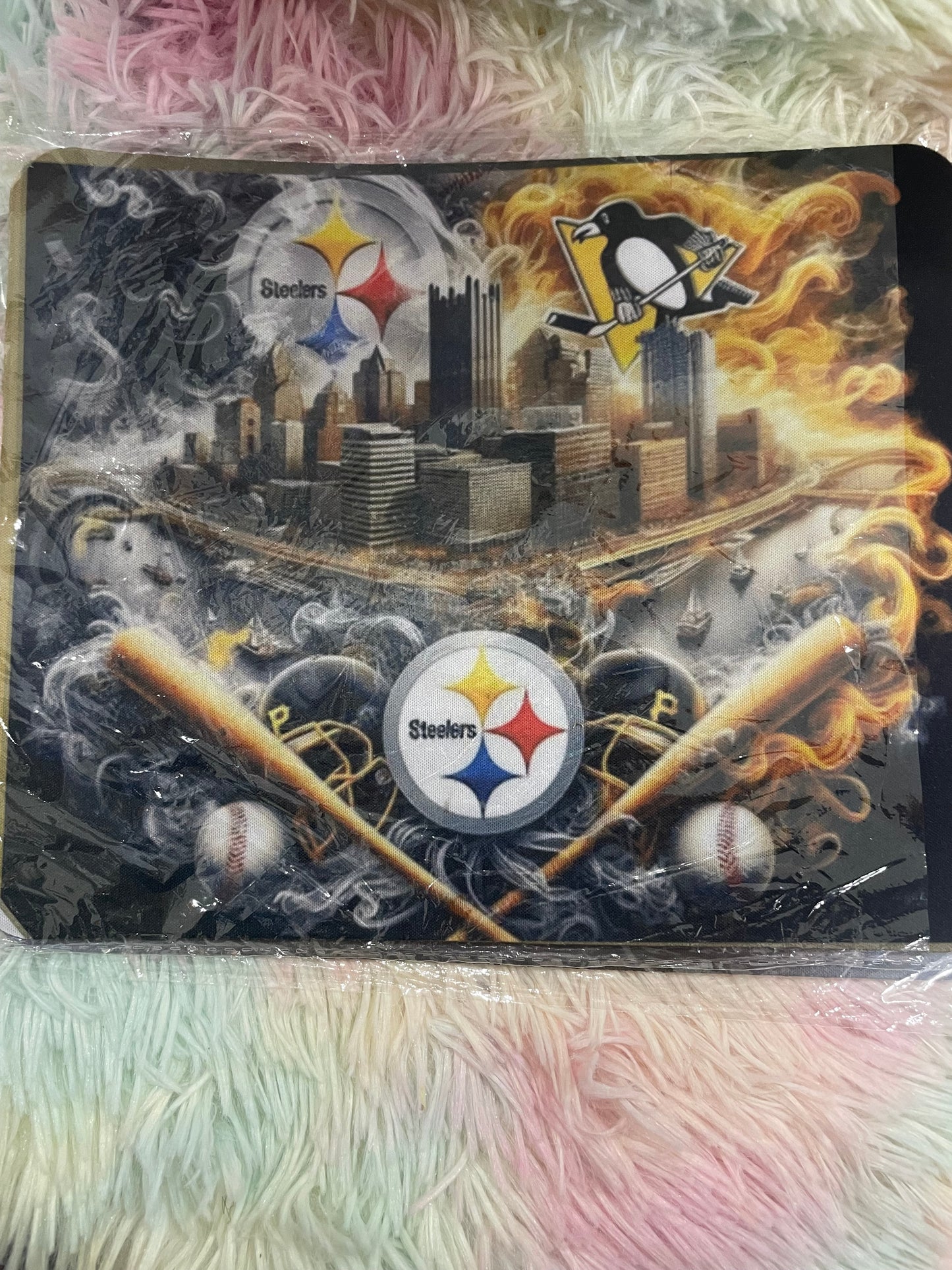 Custom Pittsburgh Pride mouse Pad