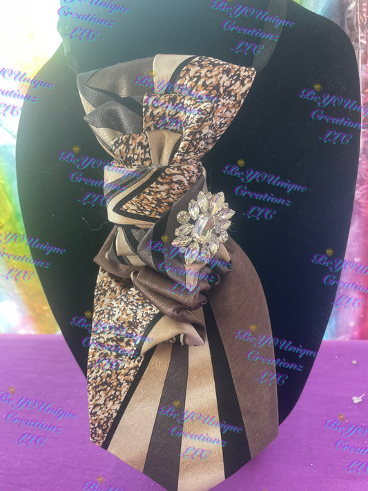 Custom Woman's necklace neck tie