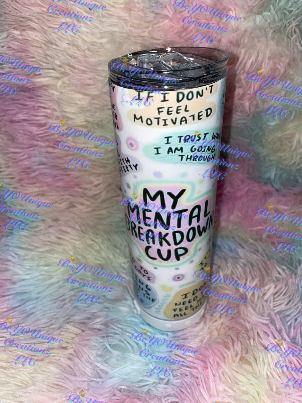 20oz “My Mental Breakdown Cup” Speaker Tumbler