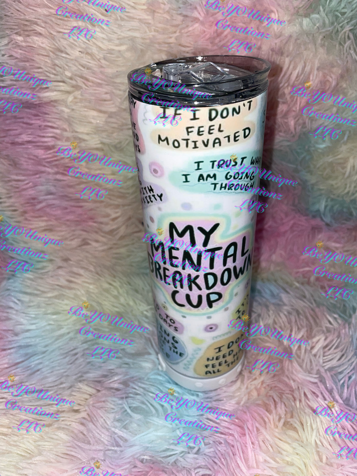 20oz “My Mental Breakdown Cup” Speaker Tumbler