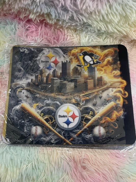 Custom Pittsburgh Pride mouse Pad