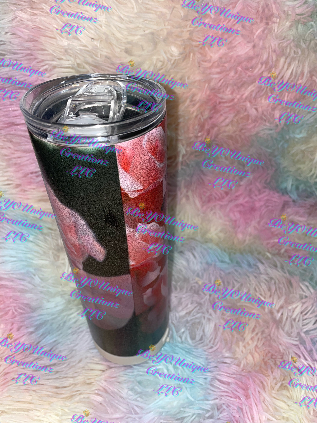 20oz Glittery “Diva” Speaker Tumbler
