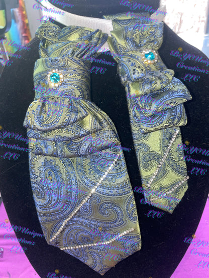 Mommy and mini me necklace tie set