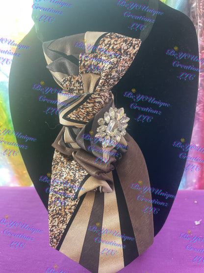 Custom Woman's necklace neck tie