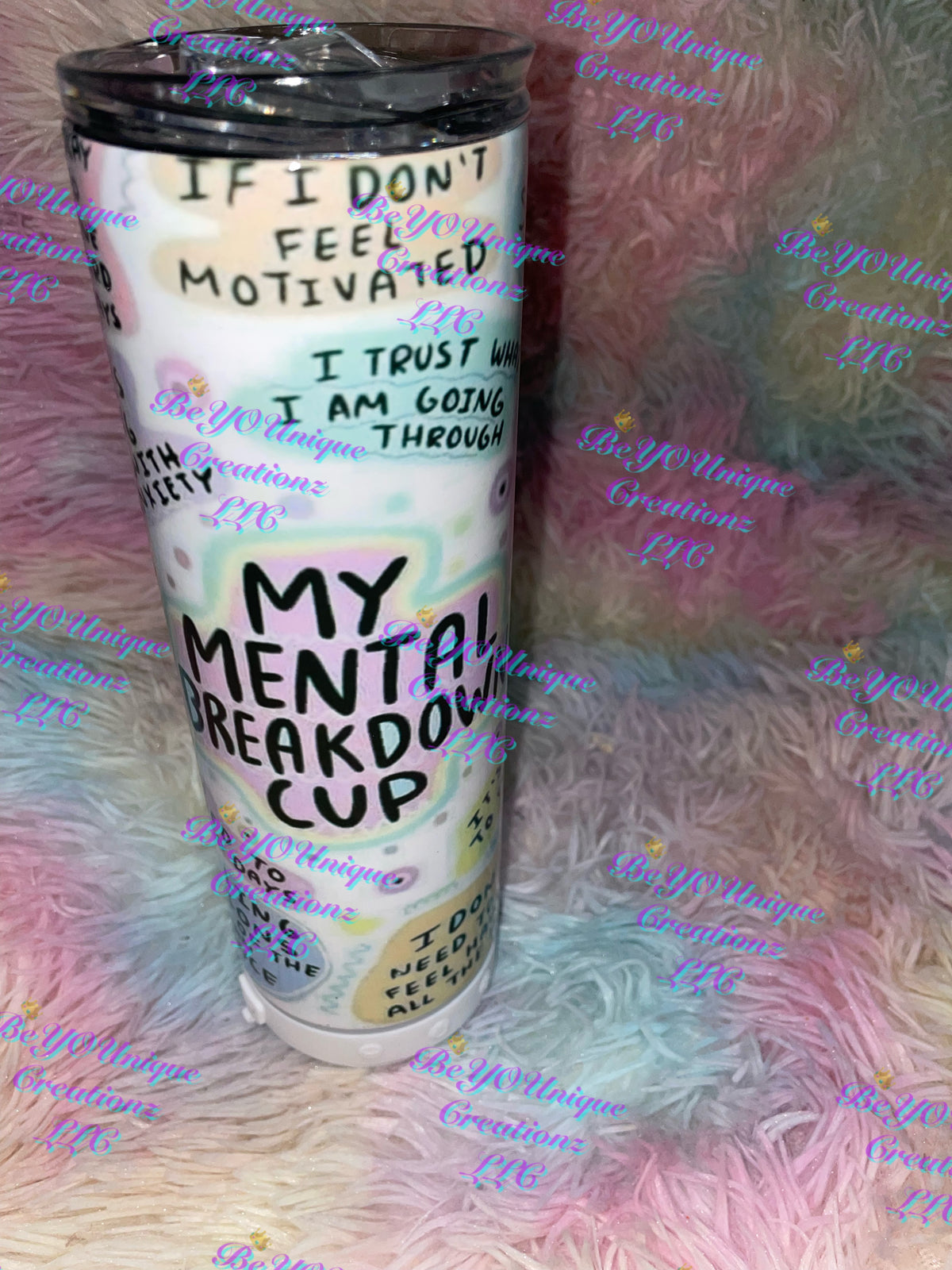 20oz “My Mental Breakdown Cup” Speaker Tumbler