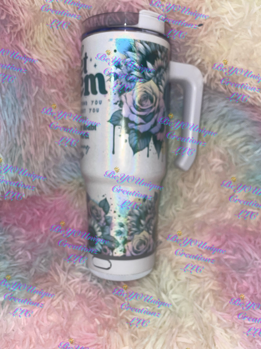 30oz speaker grippy Positive Affirmation Tumbler