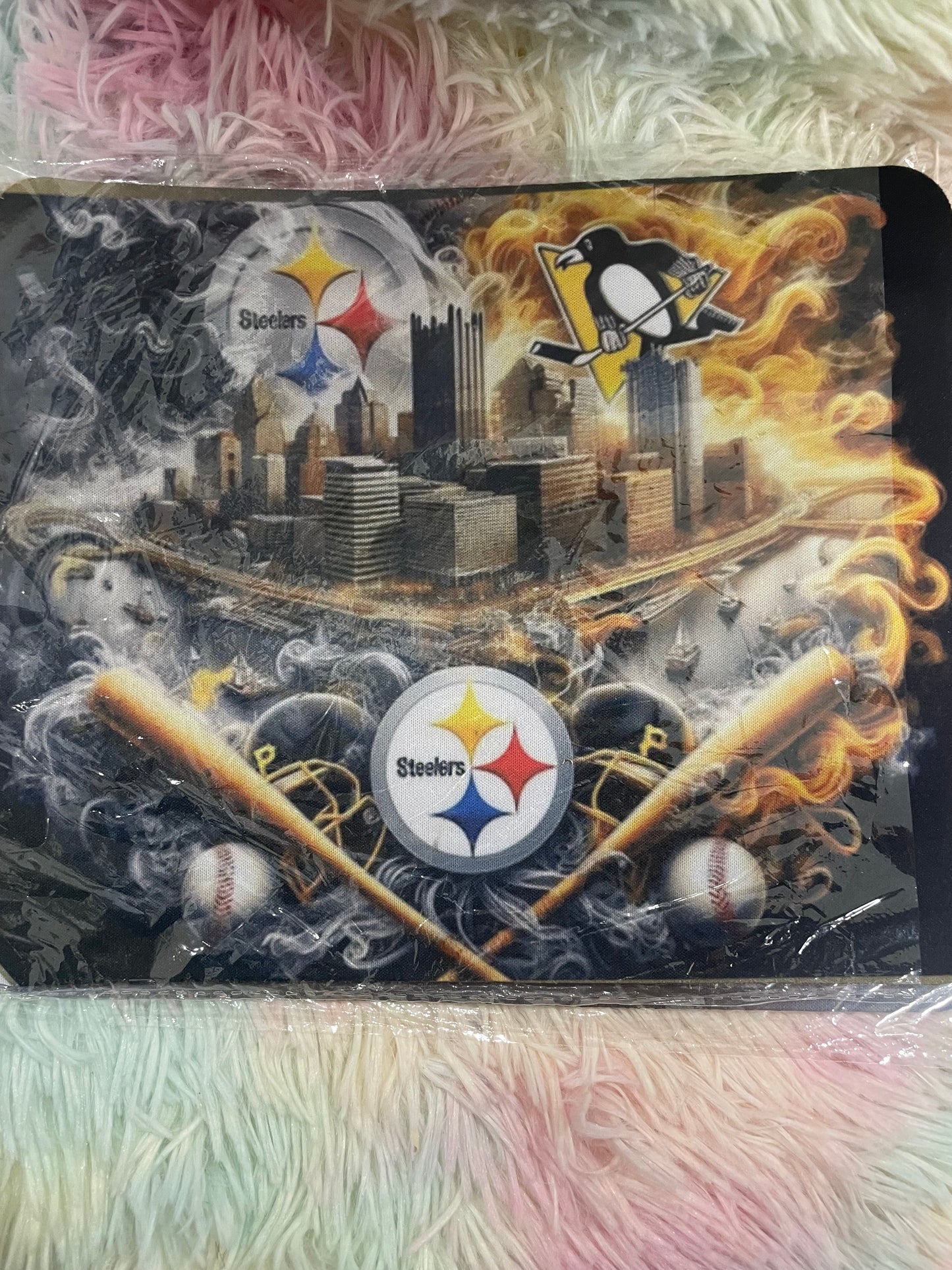 Custom Pittsburgh Pride mouse Pad