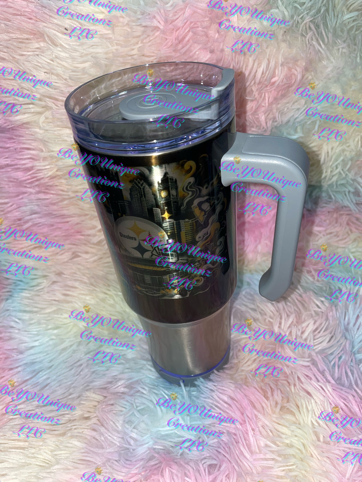 30oz “Pittsburgh” Grippy Speaker Tumbler