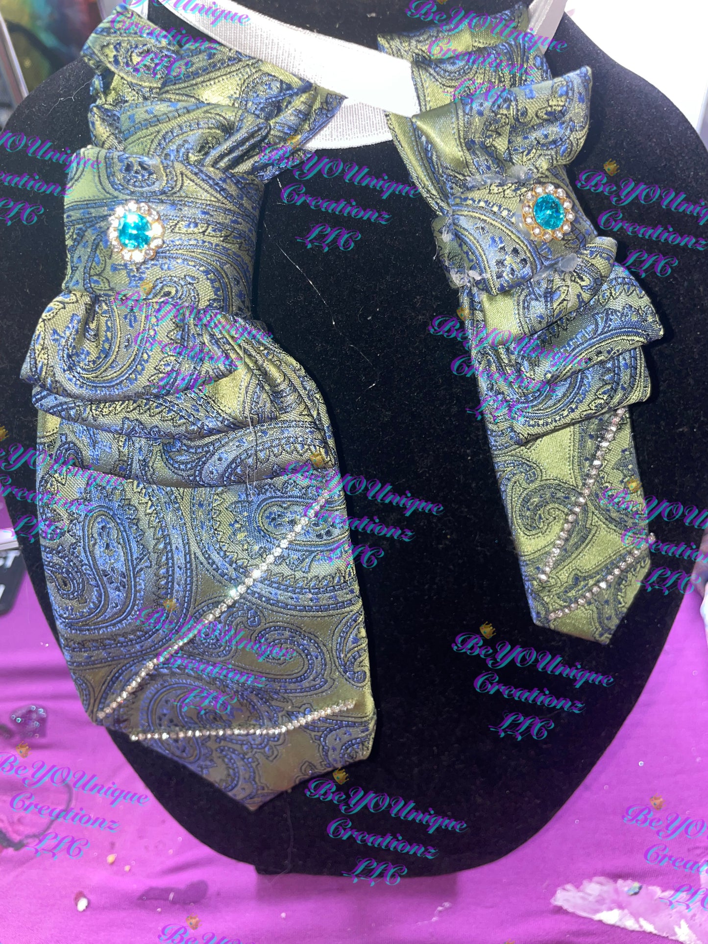 Mommy and mini me necklace tie set