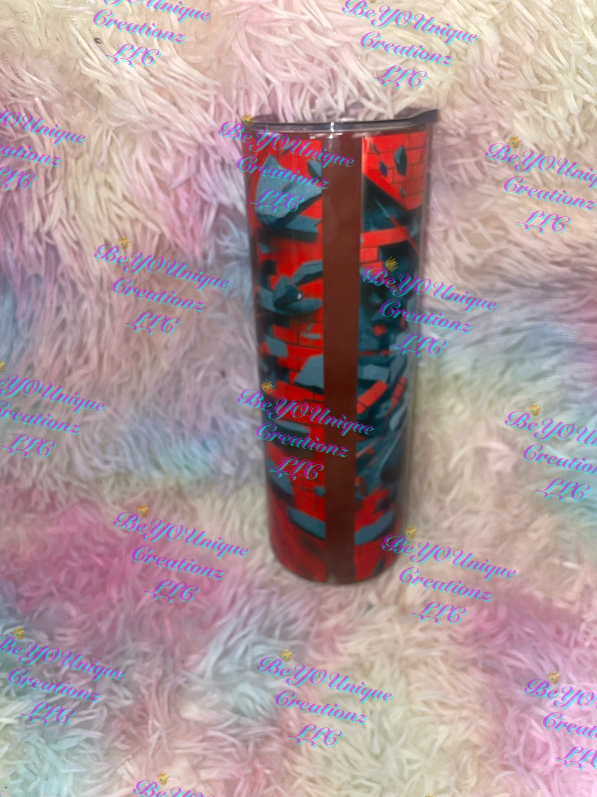 20oz Spider-Man wall breaking classic tumbler