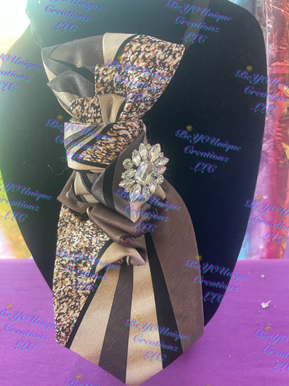 Custom Woman's necklace neck tie