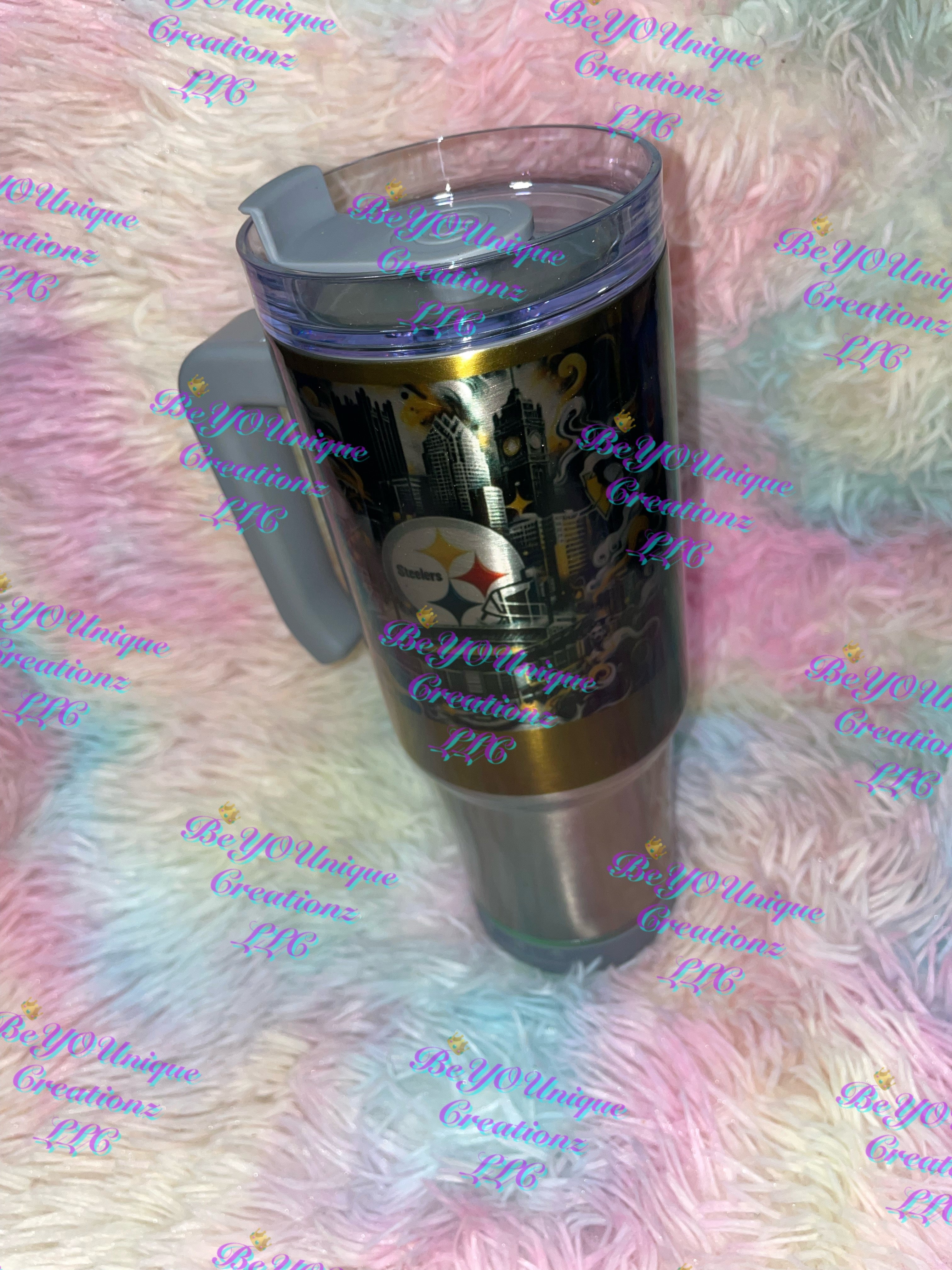 30oz “Pittsburgh” Grippy Speaker Tumbler