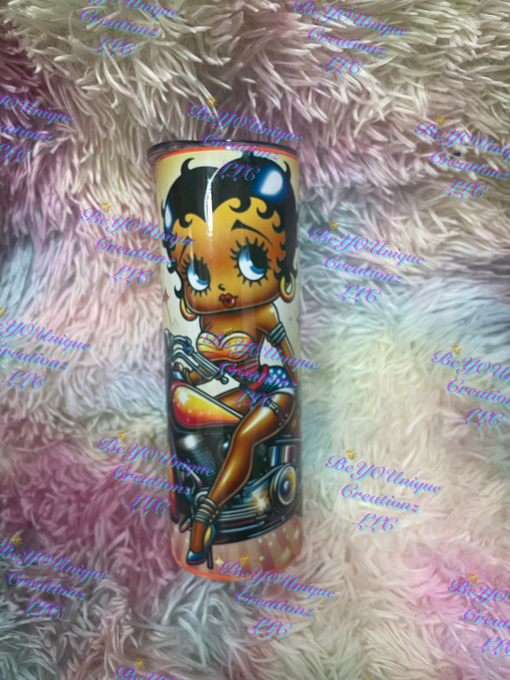 Vaso clásico de 20 oz de Wonder Woman Betty Boop