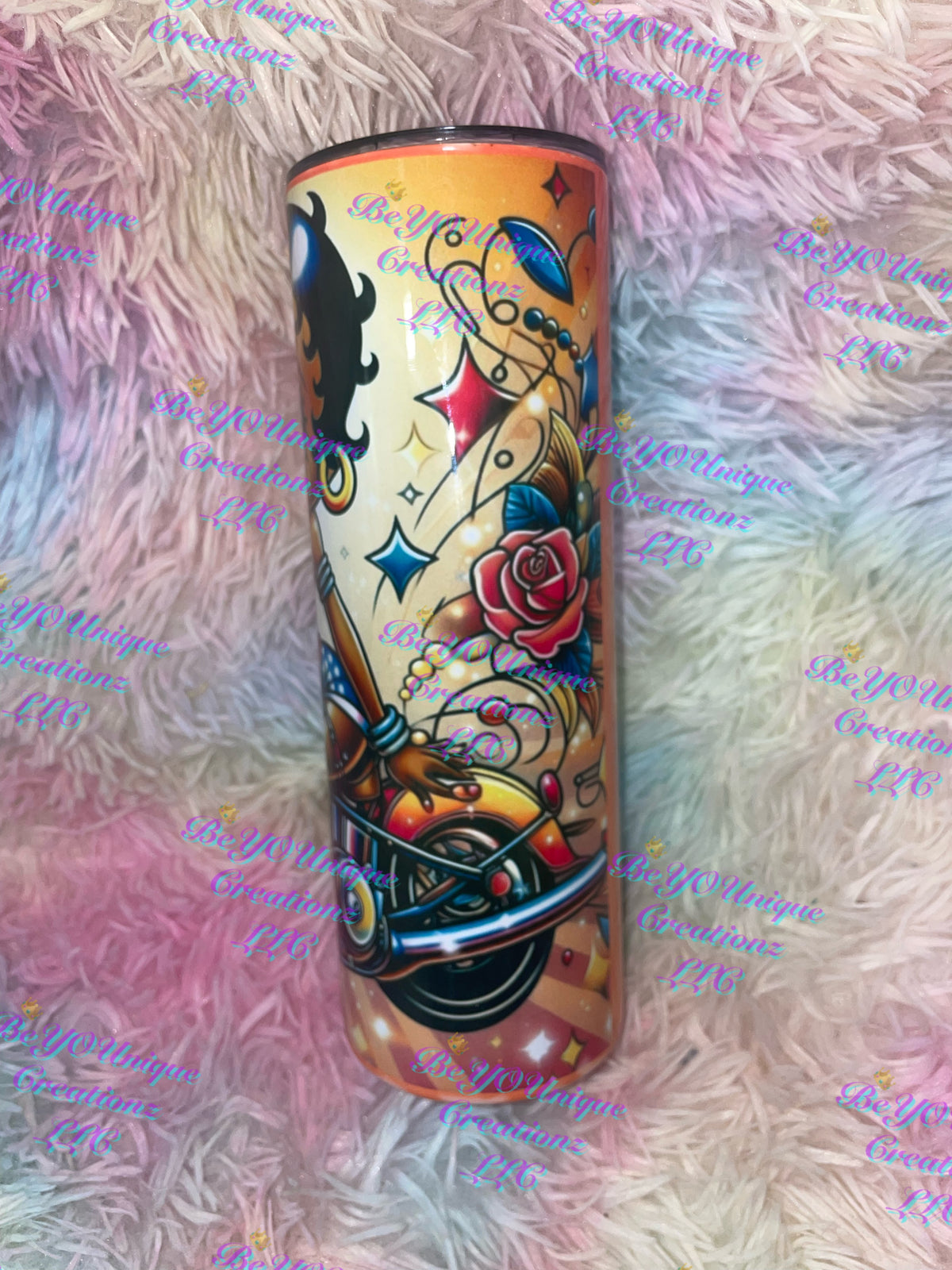 20oz Wonder Woman Betty Boop classic Tumbler