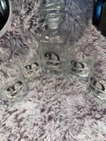 Custom 5-piece decanter set