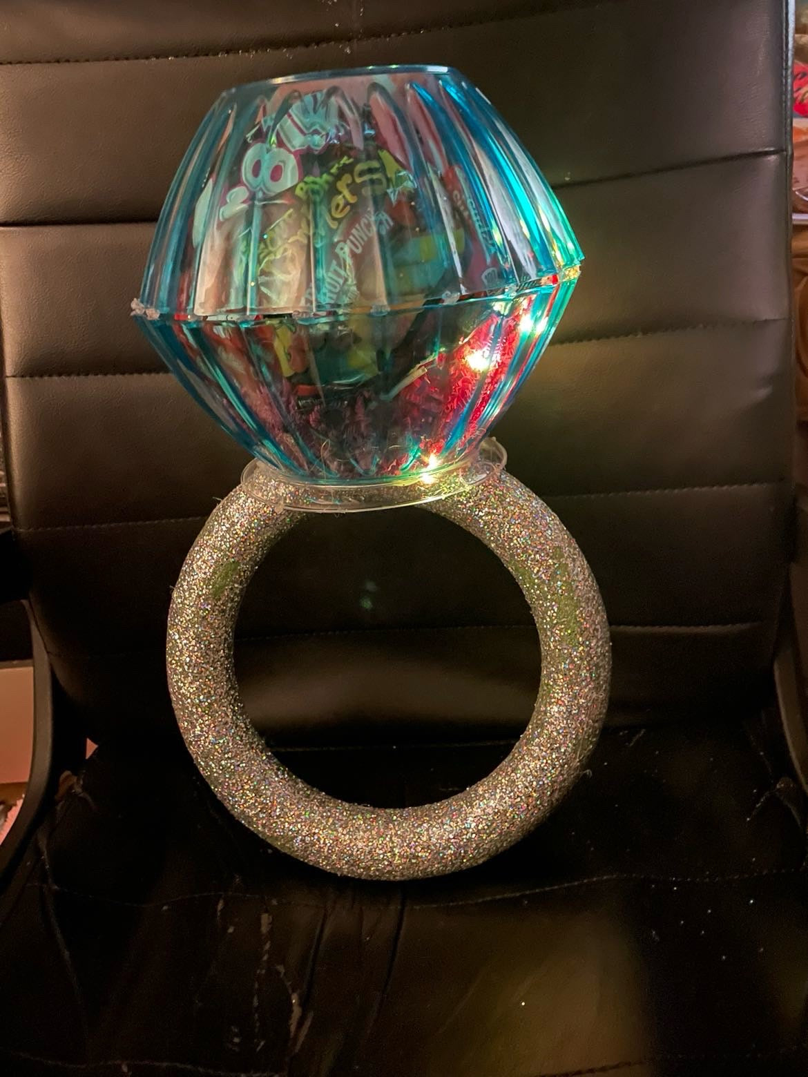 Jumbo Ring Pop w/ LED Fairy Lights