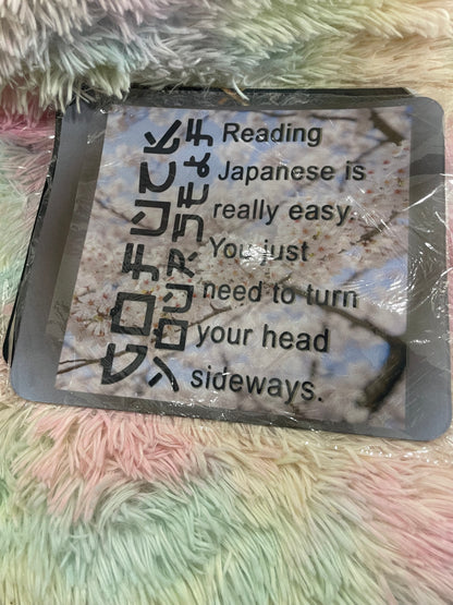 Custom Dark humor mouse pad