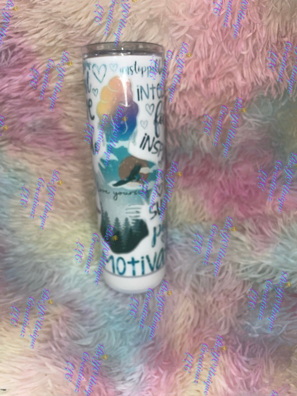 20oz love yourself affirmation speaker tumbler